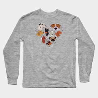 Dogs Meetup Long Sleeve T-Shirt